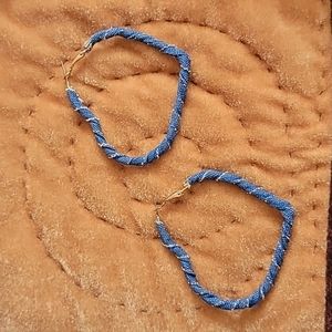 Levi Wrapped Heart Earrings  (2 FOR $15)